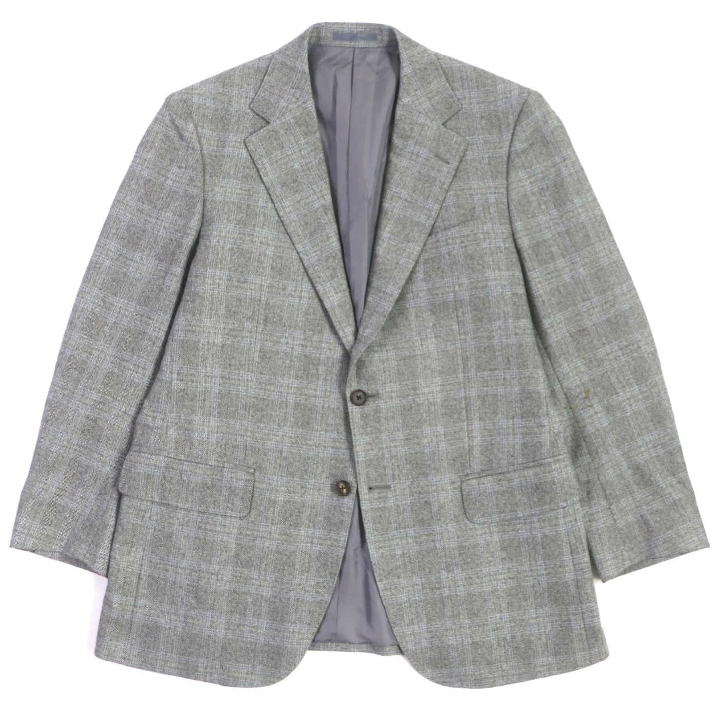 BURBERRY tailored jacket Outer: 100% cashmere, lining: cupra Light gray mens 98-88-175 AB6