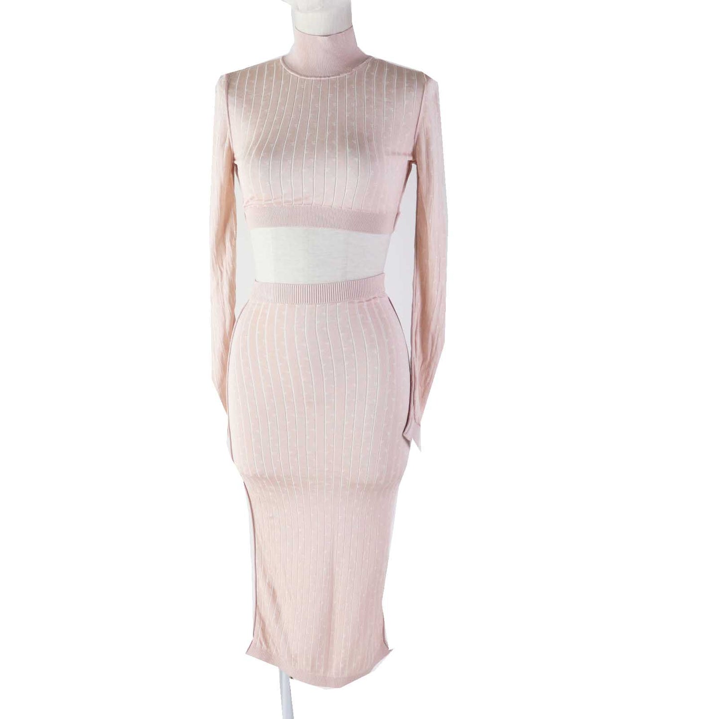 FENDI setup FZX834/FZQ689 Rayon Light pink 36