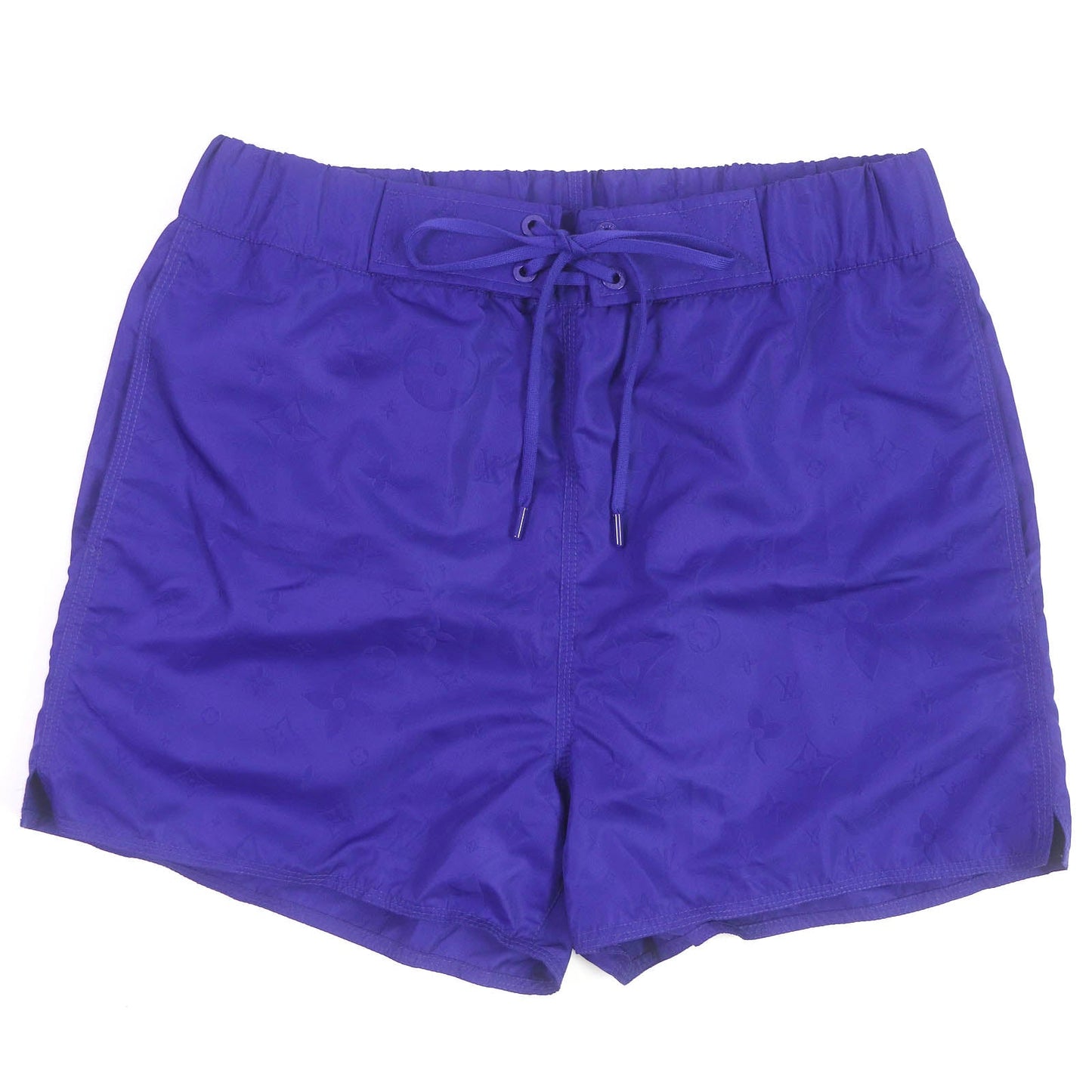 LOUIS VUITTON Shorts 1A5D5U Main: 100% polyester Navy 3D Pocket Monogram Board Shorts mens M