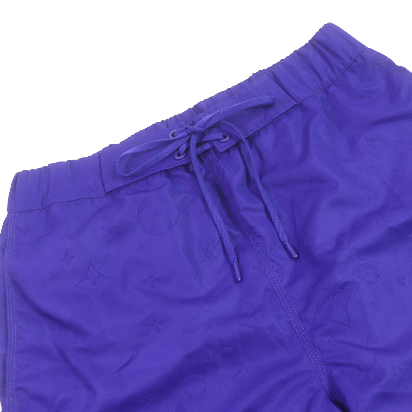 LOUIS VUITTON Shorts 1A5D5U Main: 100% polyester Navy 3D Pocket Monogram Board Shorts mens M
