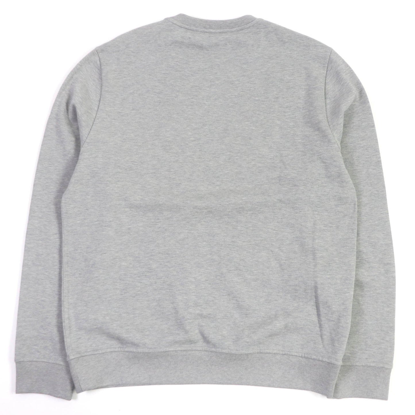 HERMES sweat Main: 100% cotton, Part: 90% cotton, Part: 10% elastane (polyurethane), Decoration: lambskin gray Chevaux en symmetry mens L