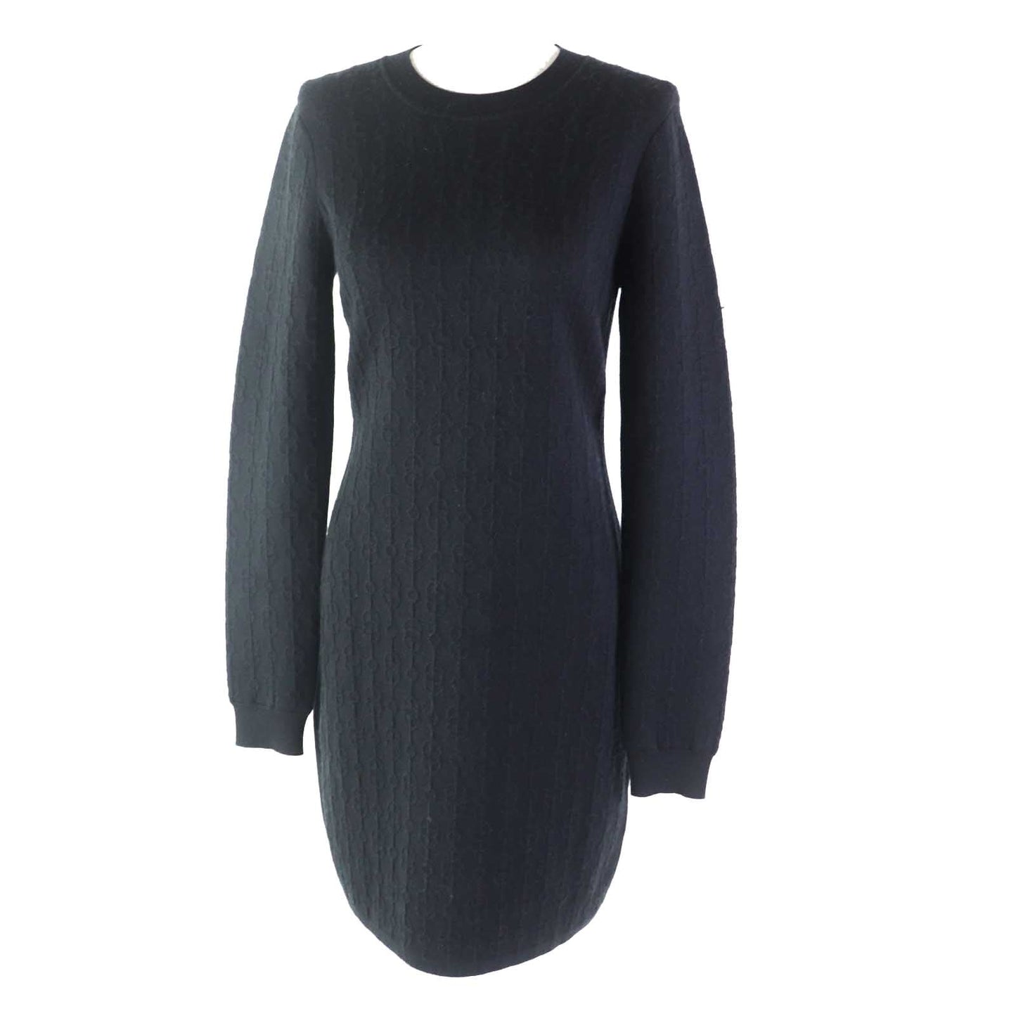 HERMES one piece 2E2505D3 cashmere black Women 38