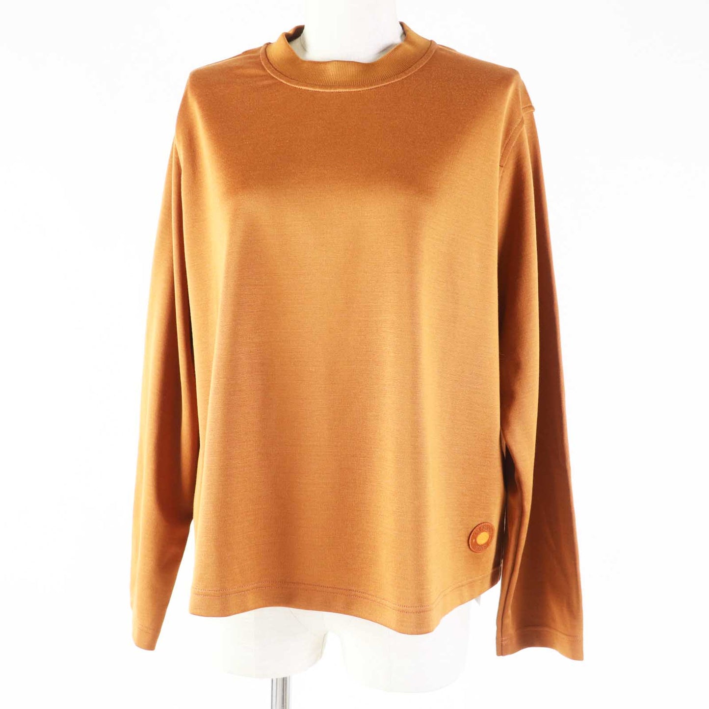 HERMES tops 3E4610DG cotton Camel Women 36