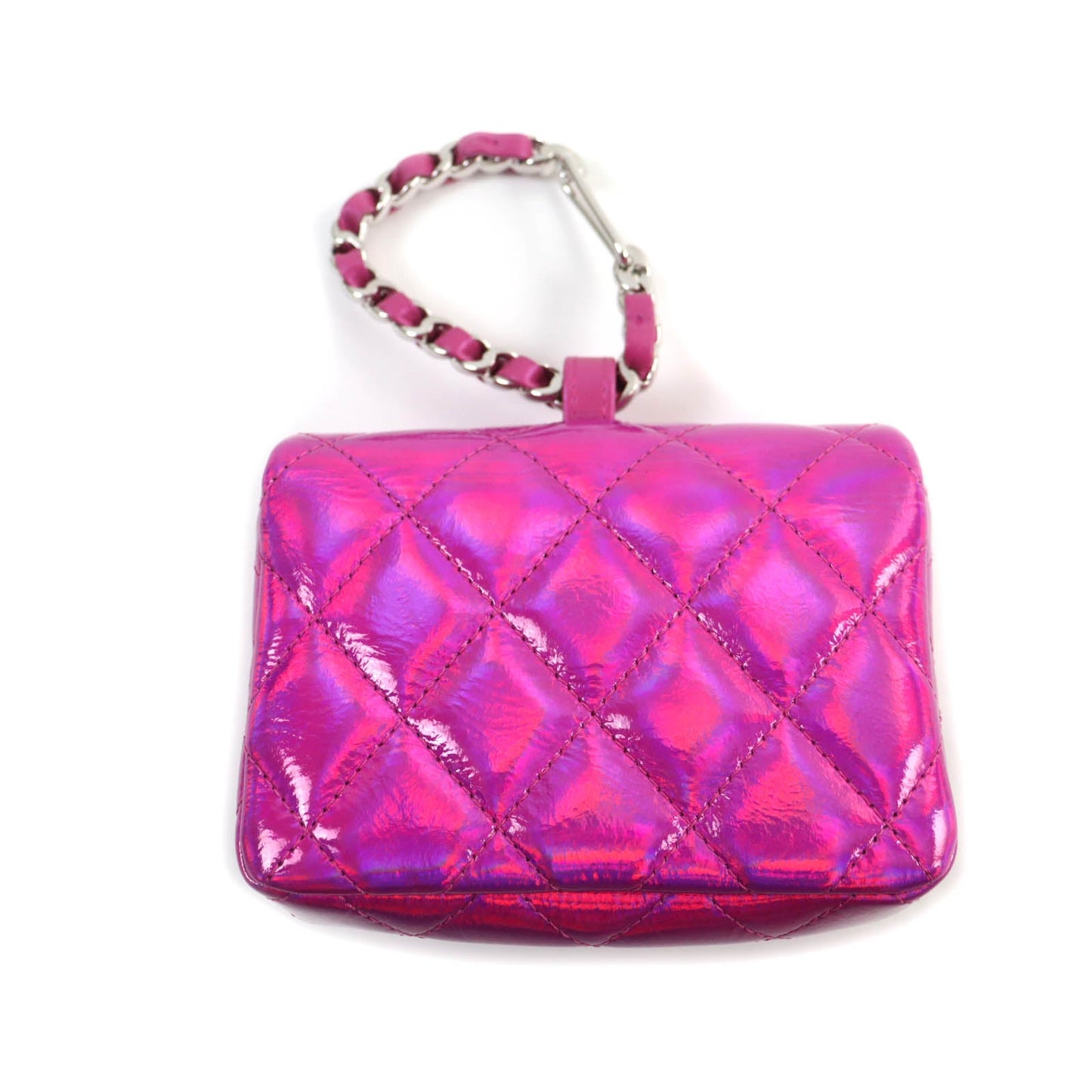 CHANEL Pouch H43HHUU7 Main: Patent leather Neon pink Years Gift 2023 Women