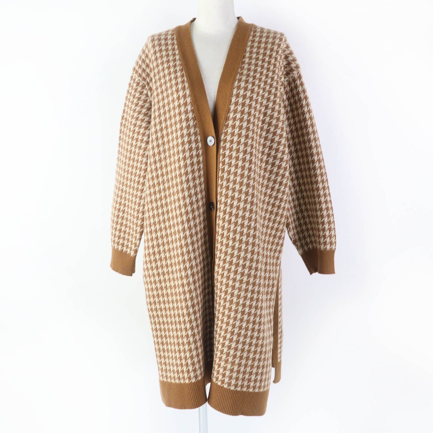 HERMES cardigan Main: 100% cashmere Brown type Women 38