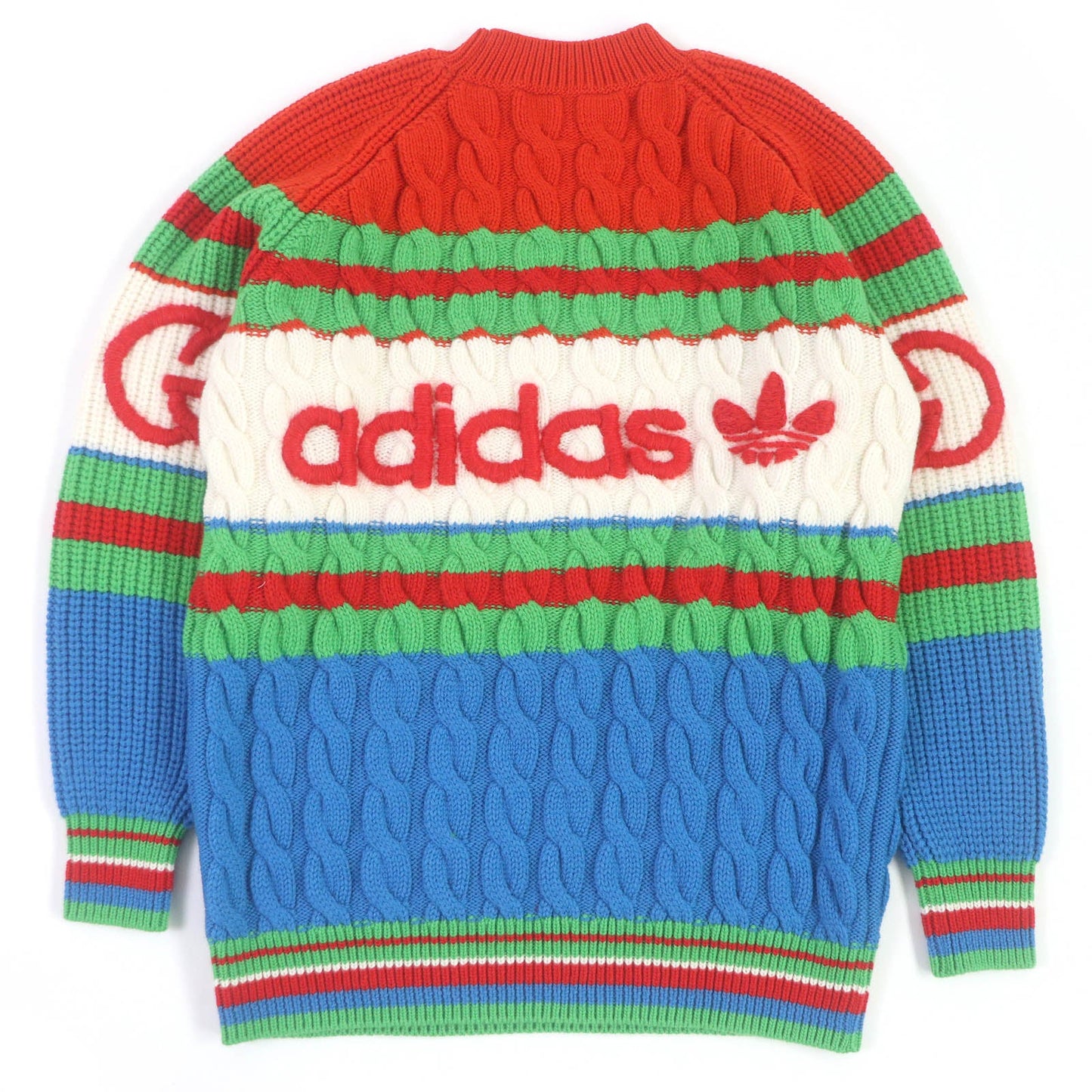 GUCCI sweater 717722 Main: 100% wool, part: 64% mohair, part: 32% nylon, part: 4% wool multicolor mens XS