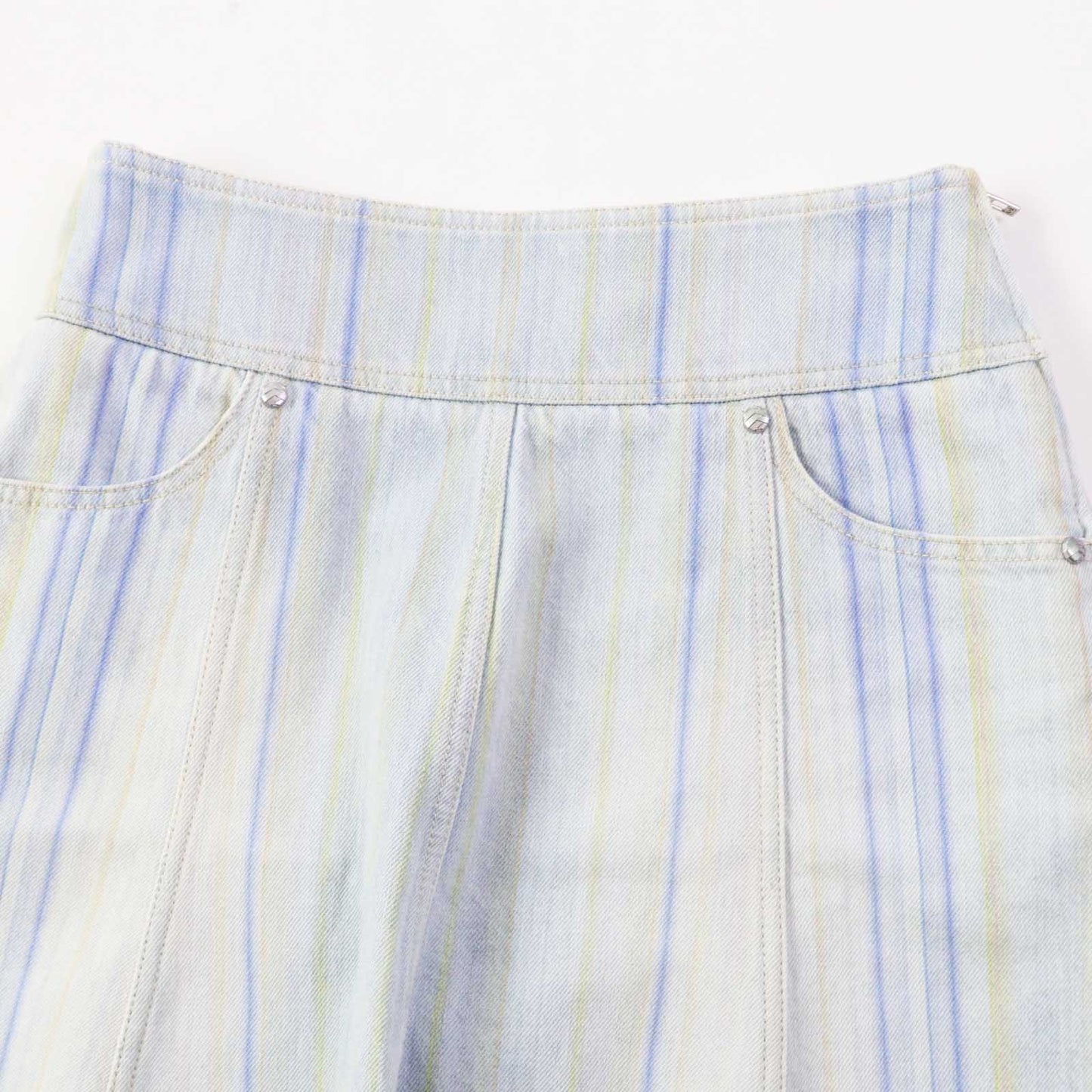 CHANEL skirt P58766 Main: 10% cotton Light blue Women 34