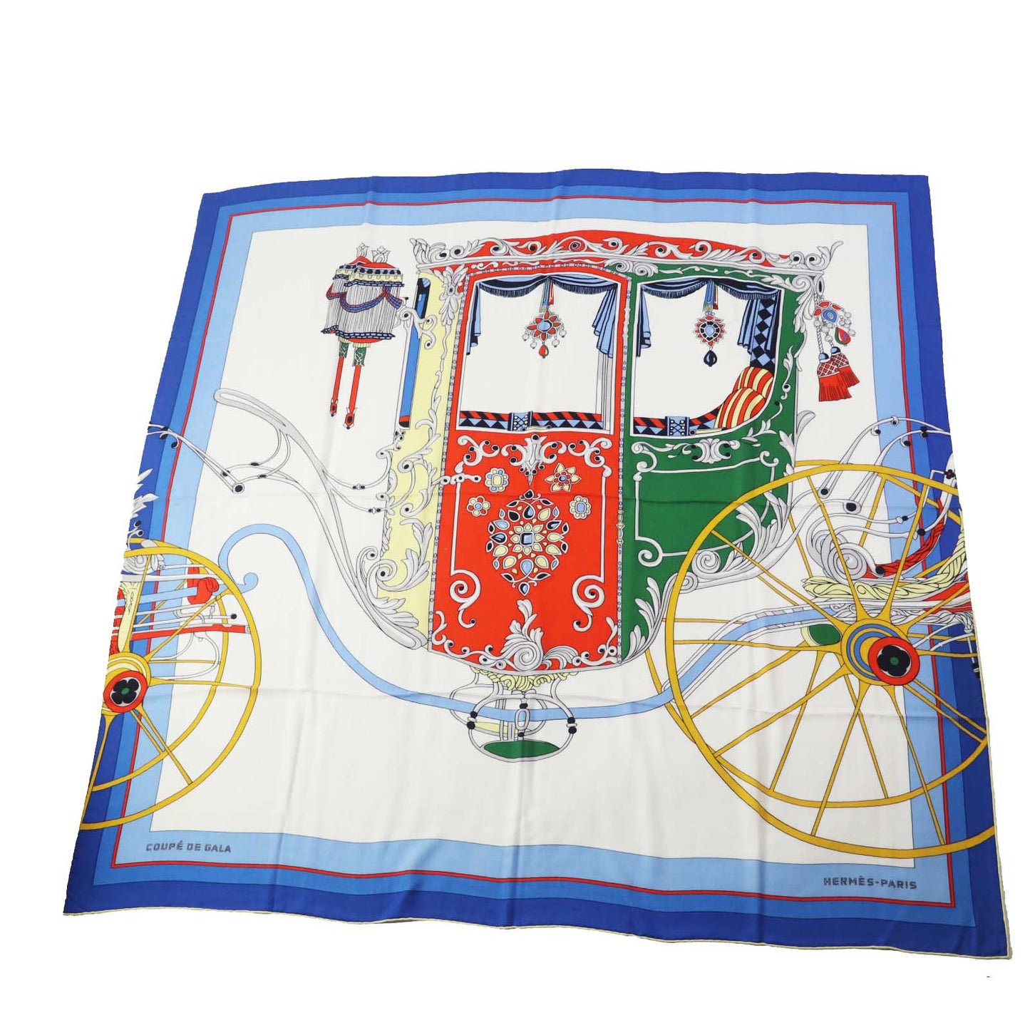 HERMES scarf Main: Cashmere, Main: Silk Multi Carre140 Coupe de Gala Women