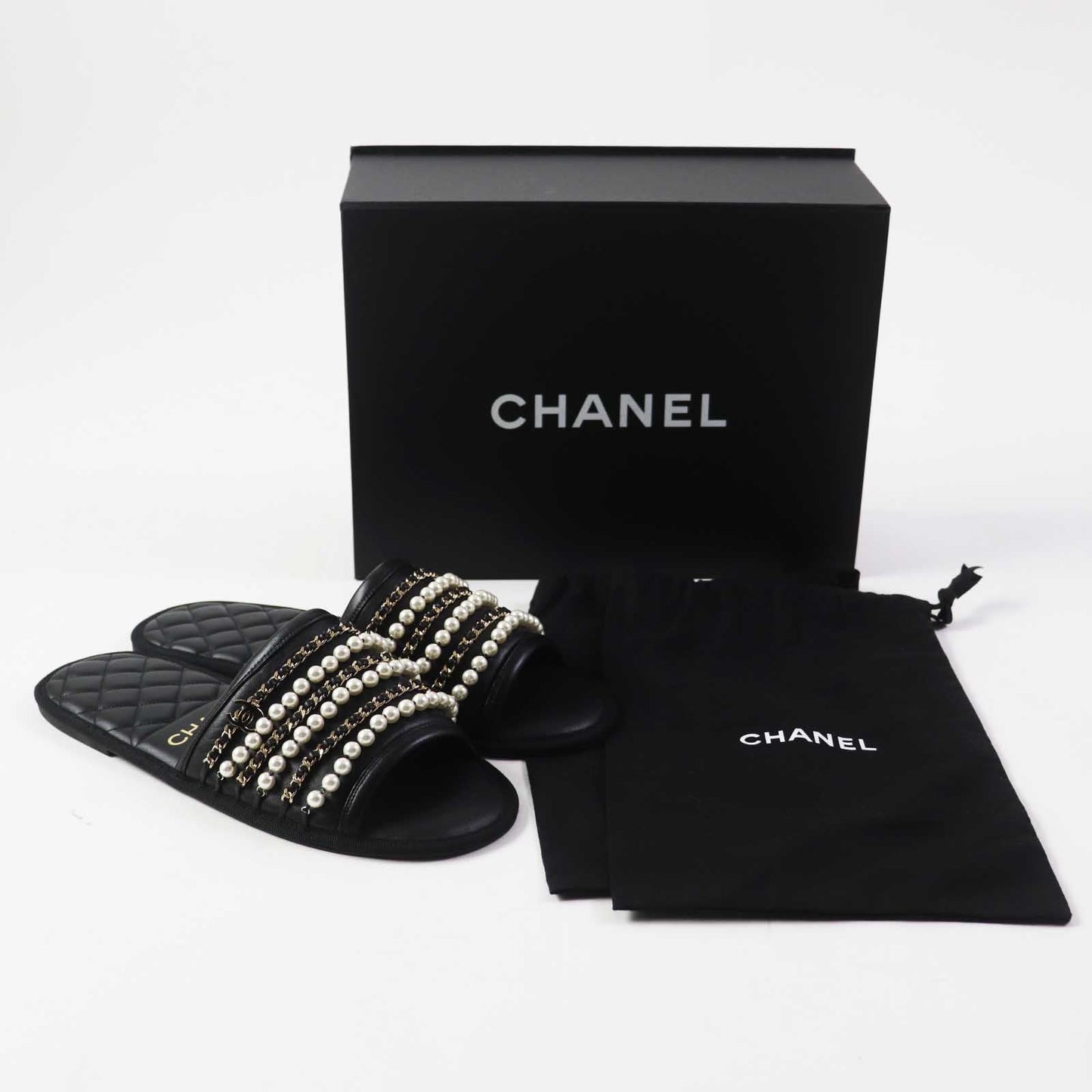 CHANEL Sandals G36005 Main: Leather black Women L