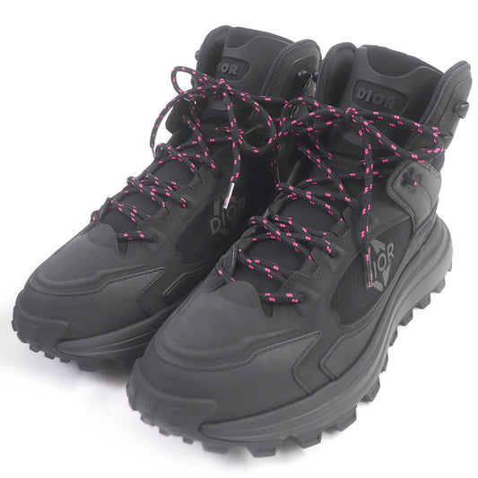 Dior Ankle boots 3B0299ZTG90O 42% PVC, 40% polyester, 11% elastic, 4% polyurethane, 3% polyamide black Trekking shoes peak ankle mens 43