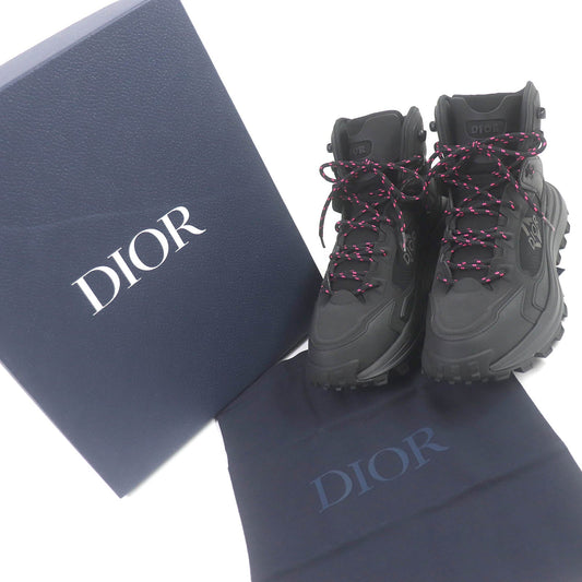 Dior Ankle boots 3B0299ZTG90O 42% PVC, 40% polyester, 11% elastic, 4% polyurethane, 3% polyamide black Trekking shoes peak ankle mens 43