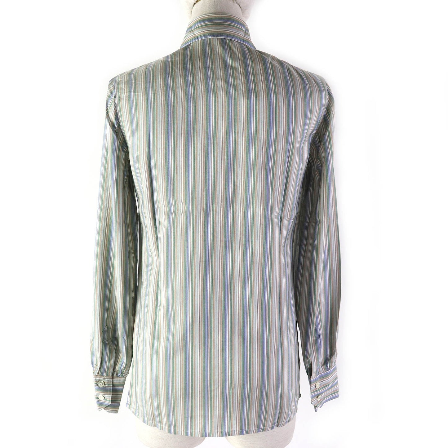 CELINE Long sleeve shirt Main: 100% silk multicolor Women 38