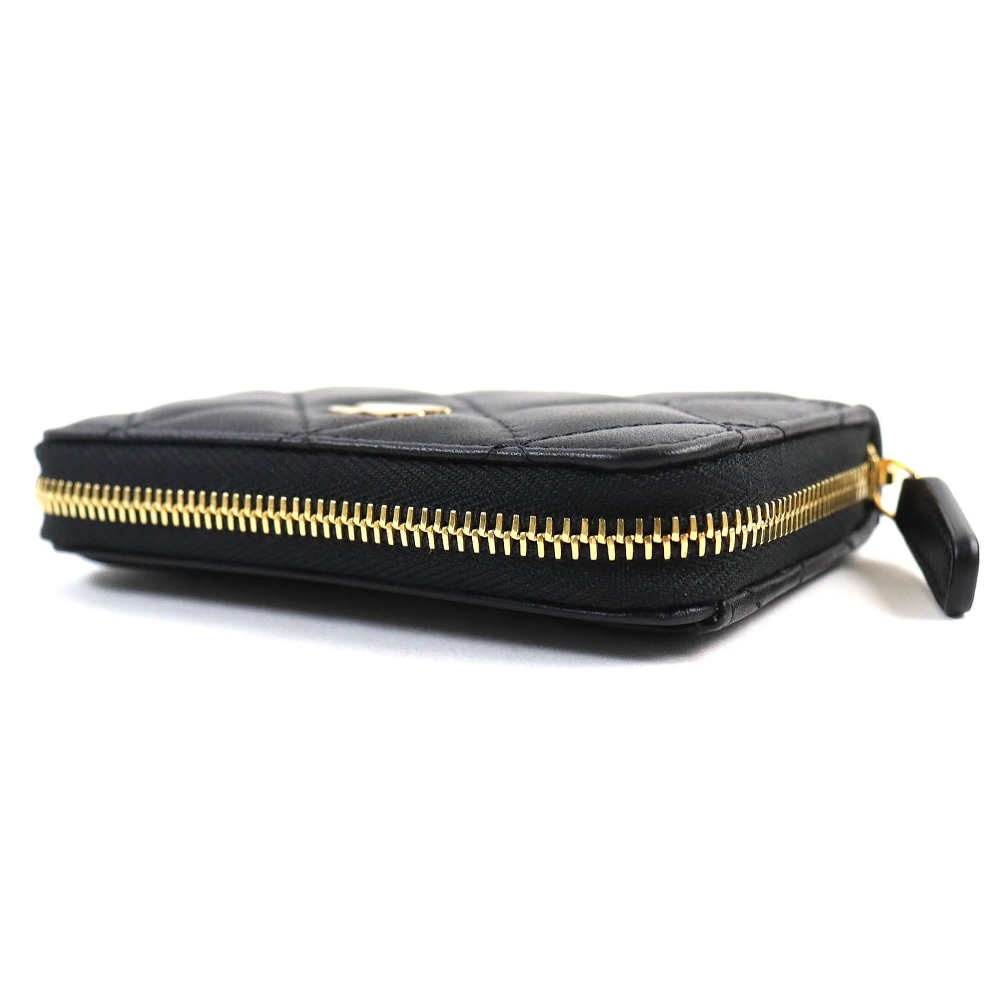 CHANEL Coin case AP0216 Main: Leather black Classic zip coin purse Women