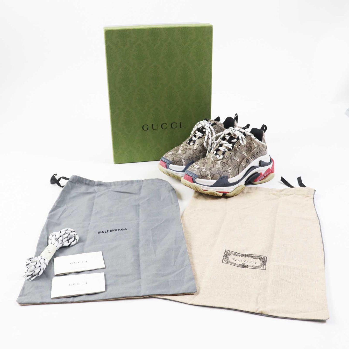 Gucci x Luxury Balenciaga Trending 2025 Triple S Sneakers
