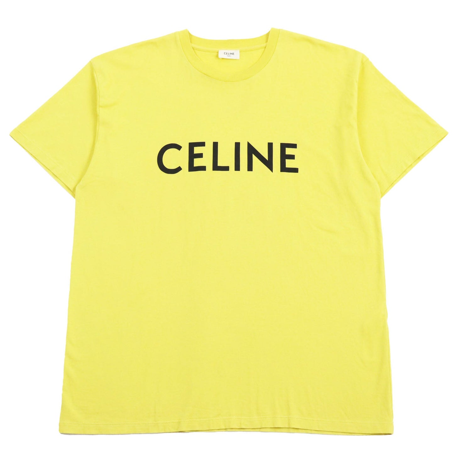 CELINE Short sleeve T-shirt 2X681501F Main: 100% cotton yellow mens M