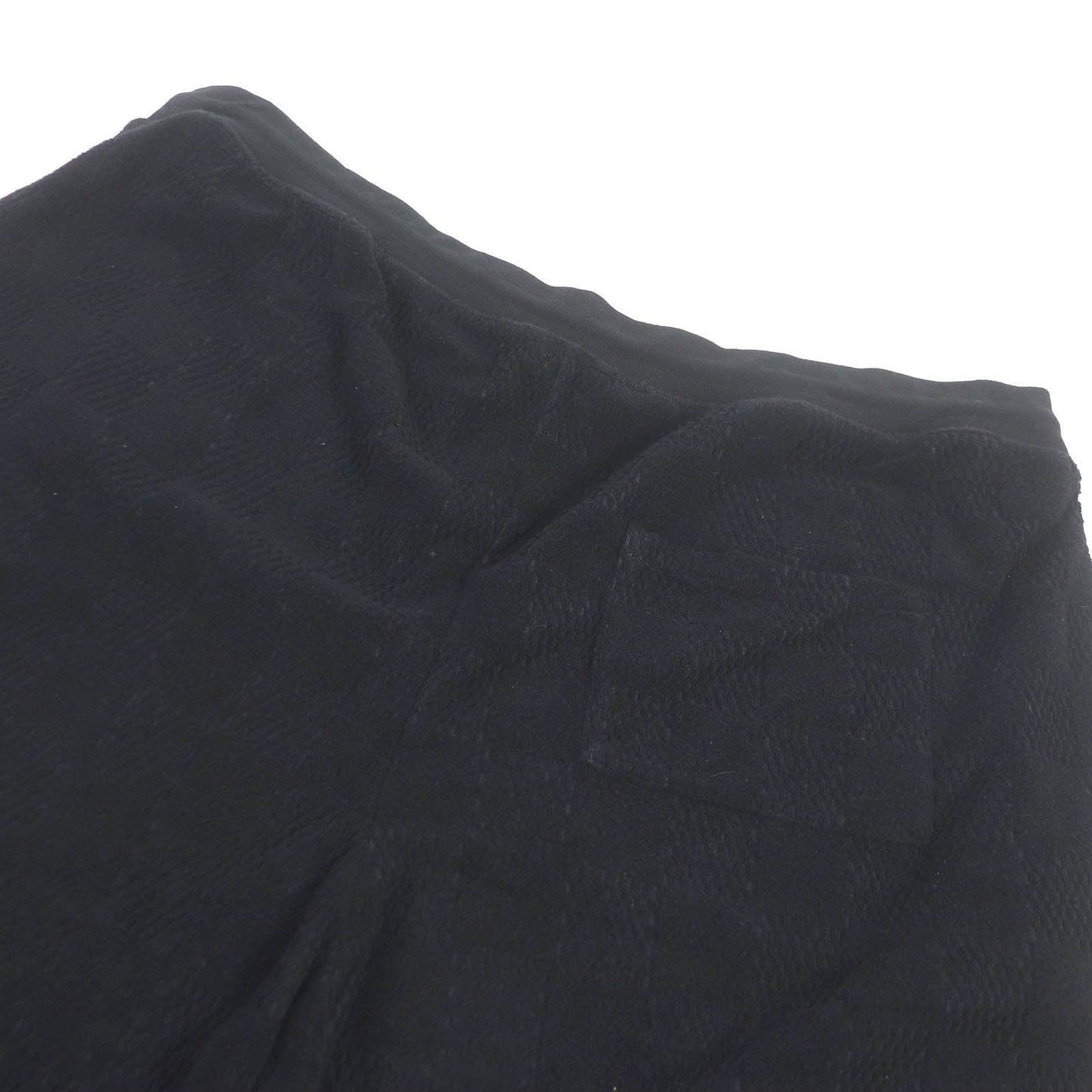 LOUIS VUITTON Shorts 1AFRBR Main: 85% cotton, Main: 15% nylon black Damier French terry cotton shorts mens(Unisex) 5L