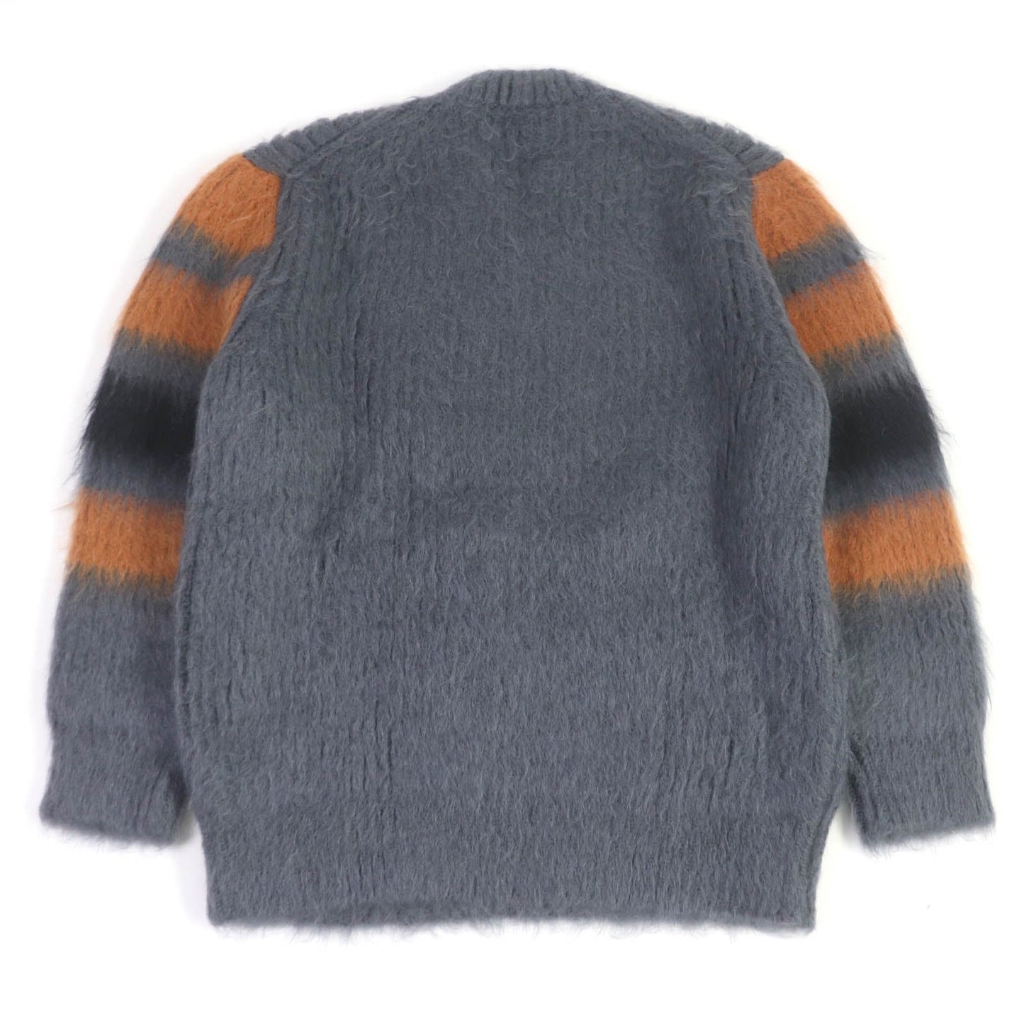 BURBERRY sweater 8037217 Main: 67% mohair, Main: 33% silk gray mens XS