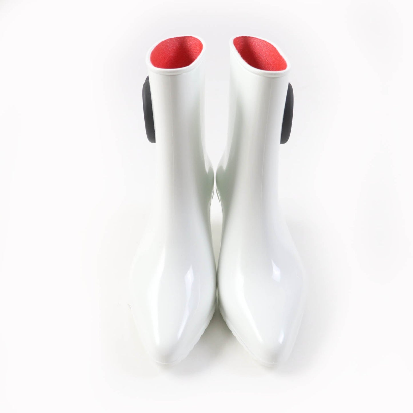 GUCCI Ankle boots 724458 Main: Rubber White black Women 39
