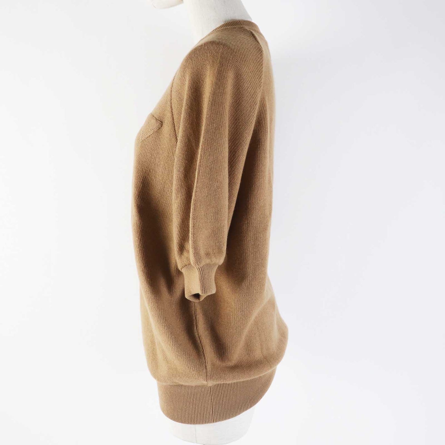 PRADA Short sleeve knit P24Z0L Main: 100% cashmere Brown Women 36