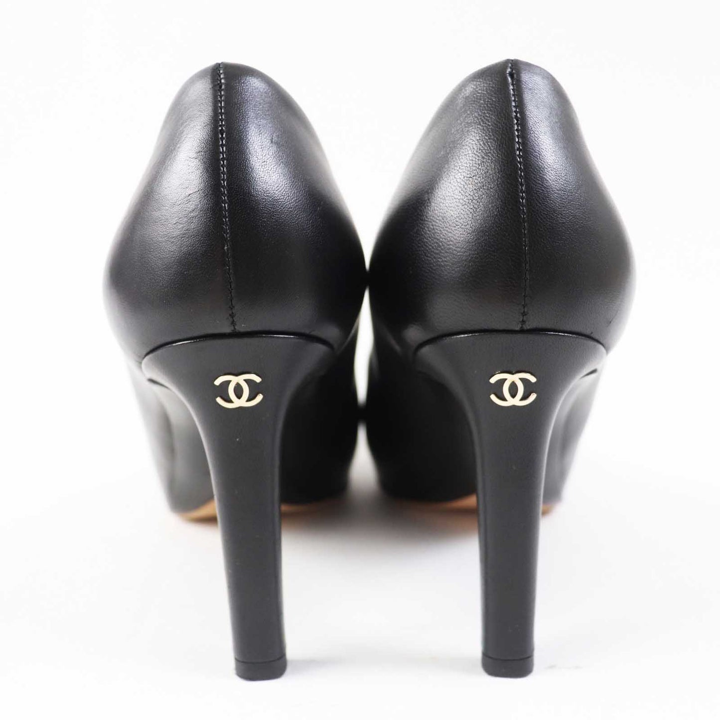 CHANEL pumps G35025 Main: Leather black Women 36