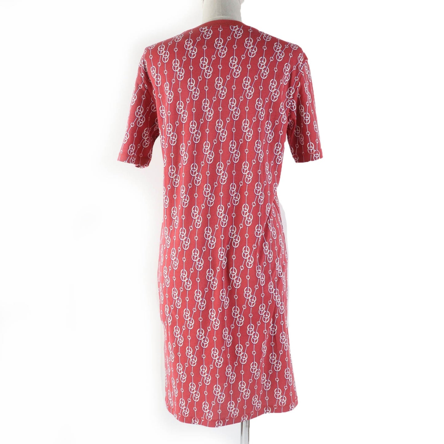 HERMES one piece 2E4501DG Main: 100% cotton, part: 97% cotton, part: 3% polyurethane Red type Women 34