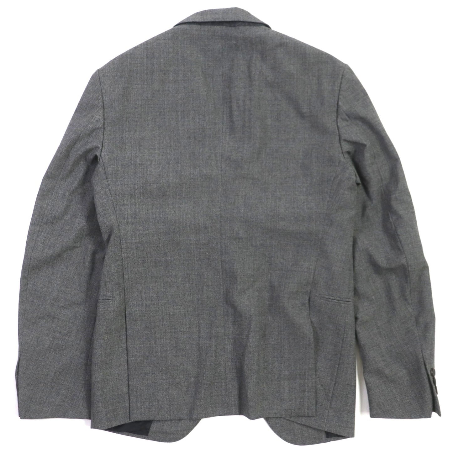 LOUIS VUITTON setup Outer: 100% wool, Lining: 33% cotton, Lining: 30% cupra, Lining: 21% rayon, Lining: 16% polyester gray PONT NEUF FIT mens 48