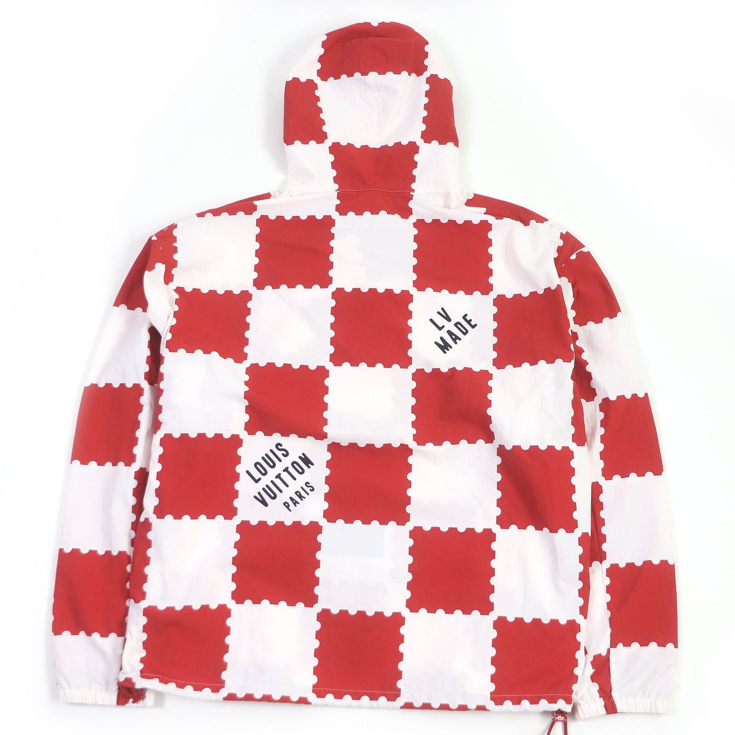 LOUIS VUITTON Blouson Main: 100% nylon White red NIGO mens 50