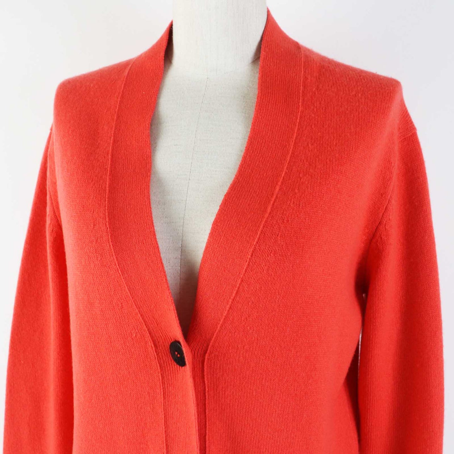 HERMES cardigan Main: 100% cashmere Orange Women 34