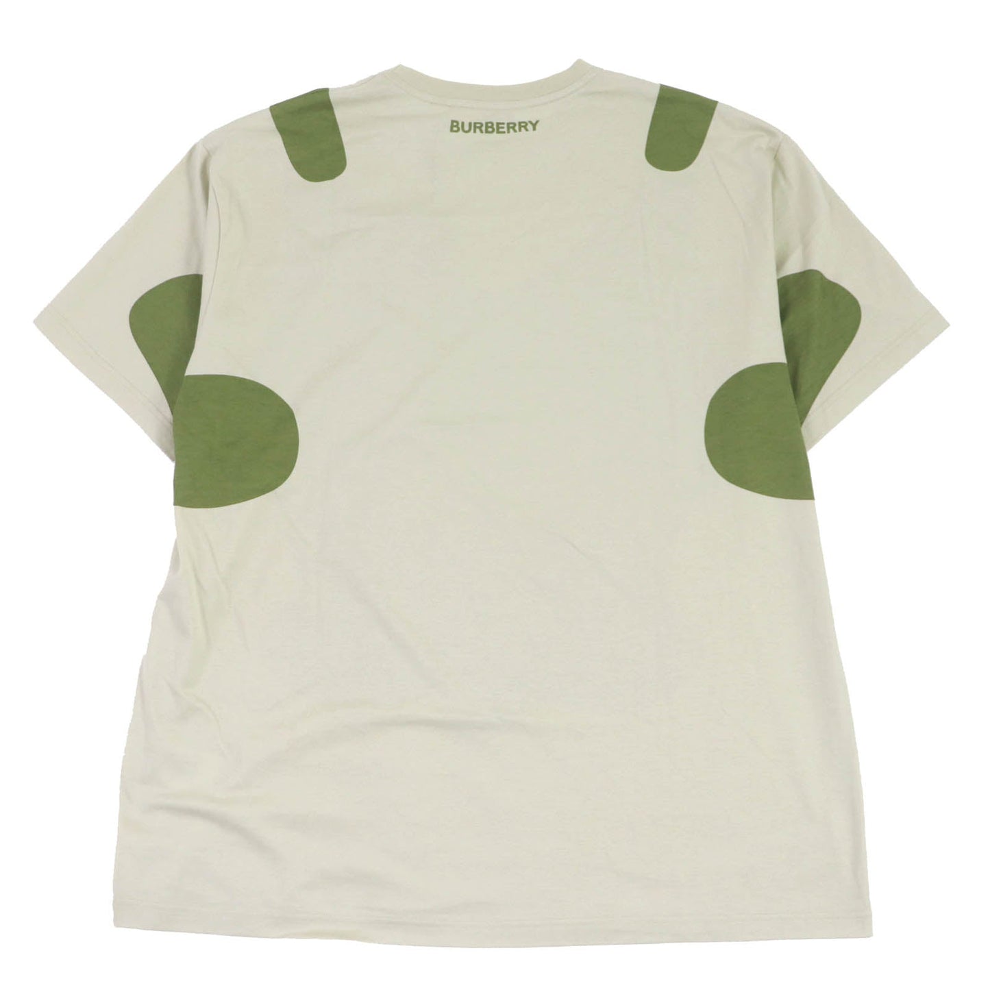 BURBERRY Short sleeve T-shirt 8052169 Main: 100% cotton, some parts: 98% cotton, some parts: 2% elastane Khaki type mens M