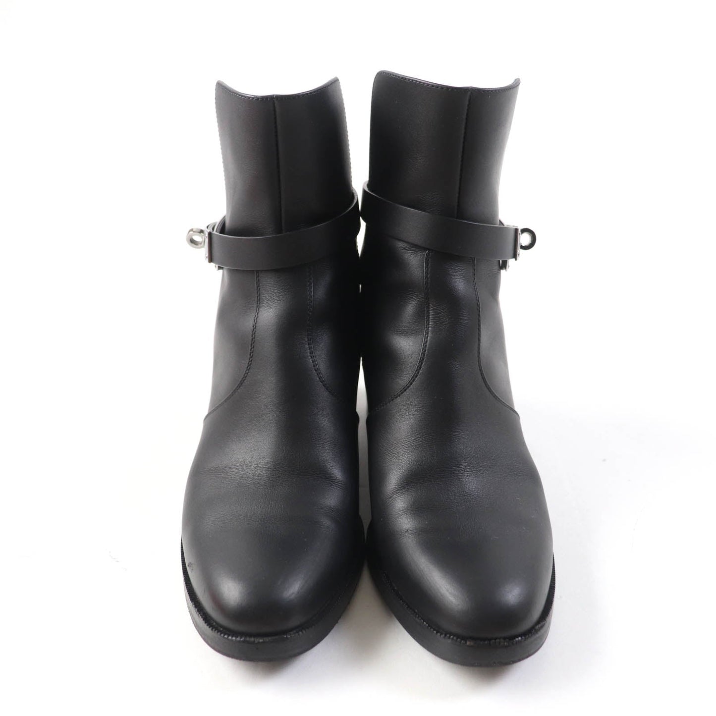 HERMES short boots Main: Leather black Saint Germain Women 36