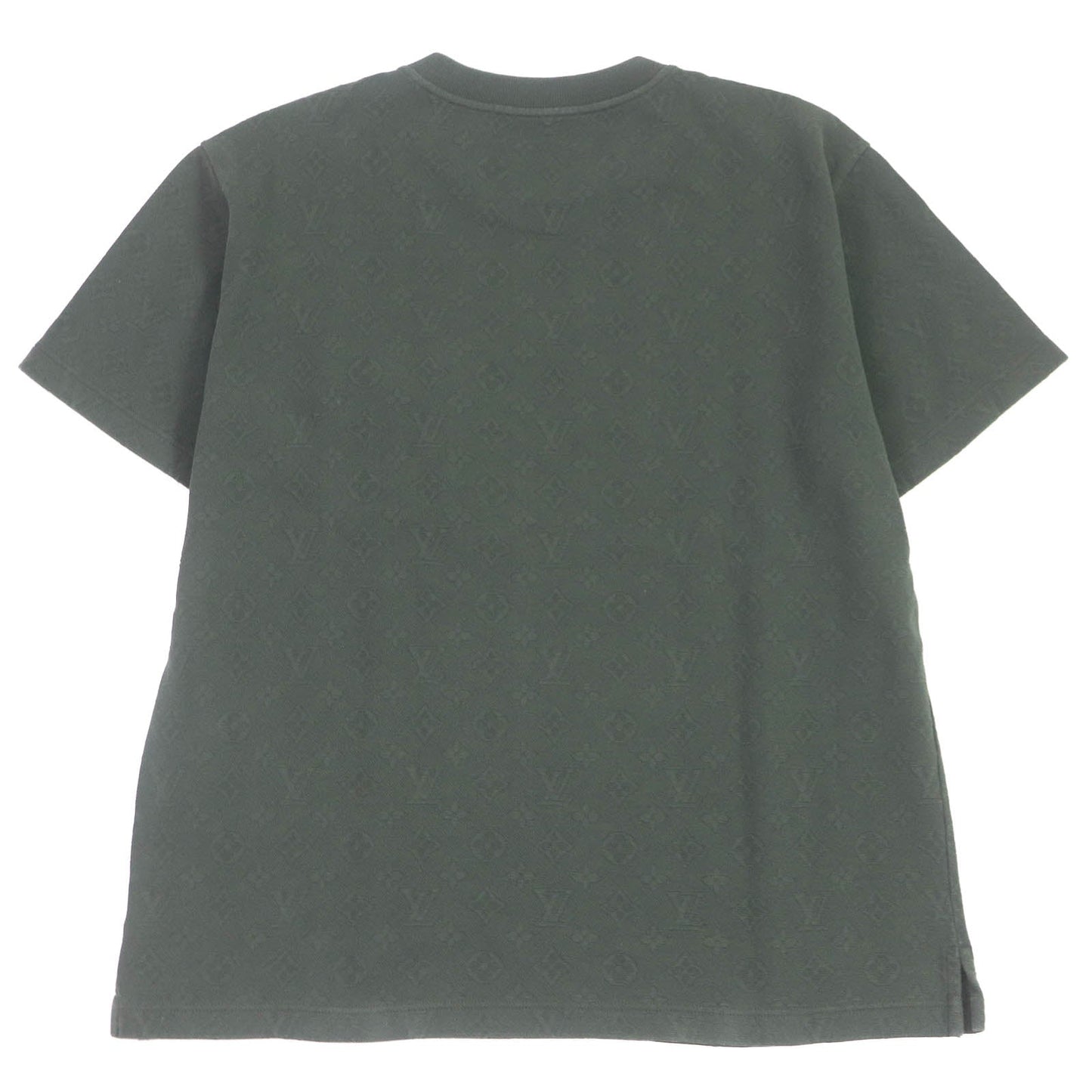 LOUIS VUITTON Short sleeve T-shirt HIY49W Main: 100% cotton green mens L