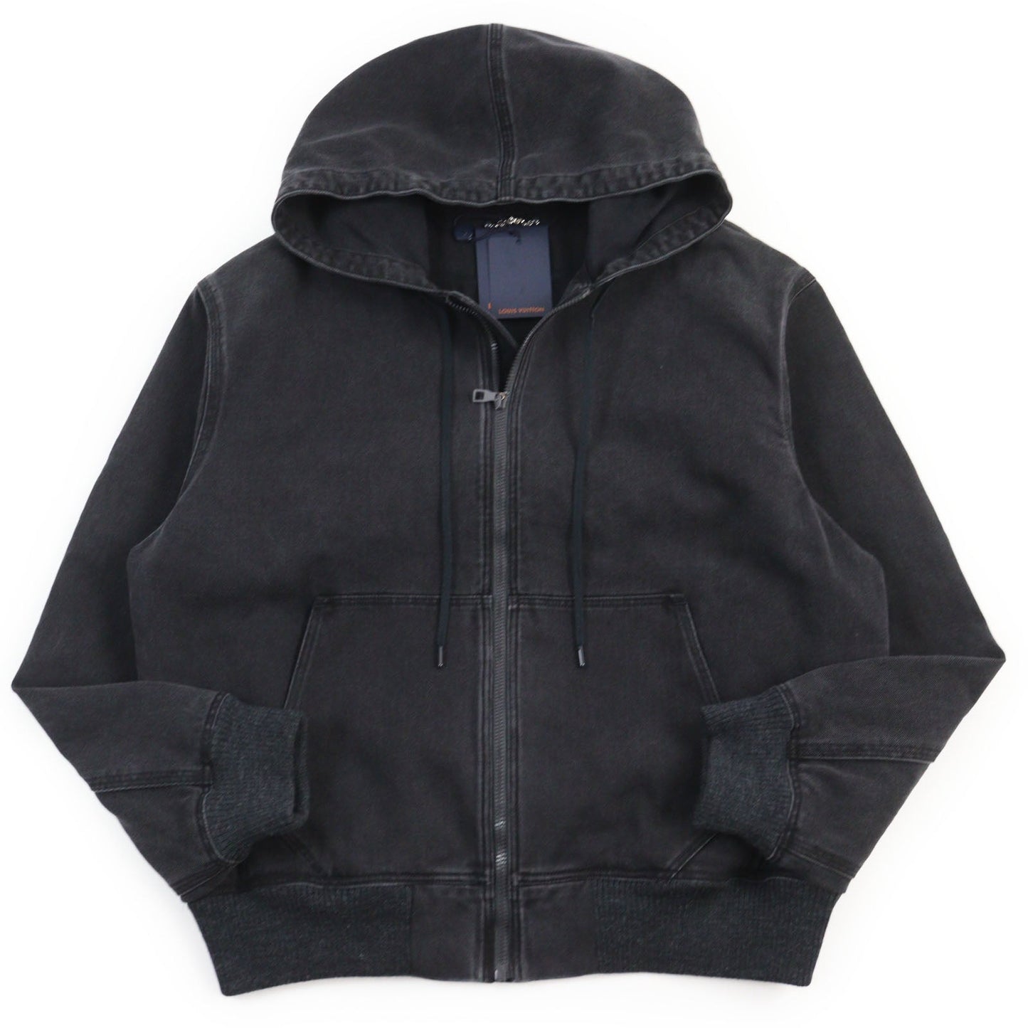 LOUIS VUITTON Jacket 1A5PAV Outer: 100% cotton, Lining: 100% cotton, Part: 100% wool, Filling: 100% polyester black mens 50