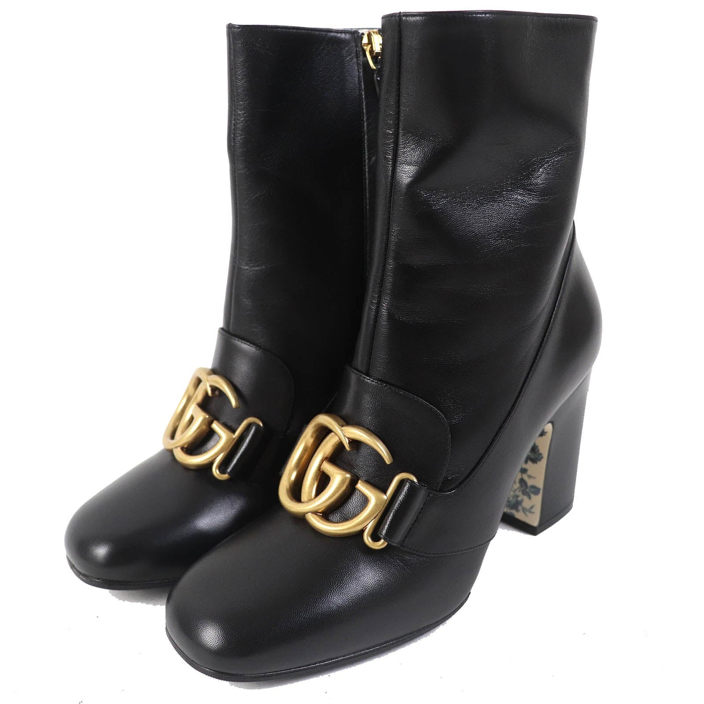 GUCCI Ankle boots 549694 Main: Leather black Women 36 1/2