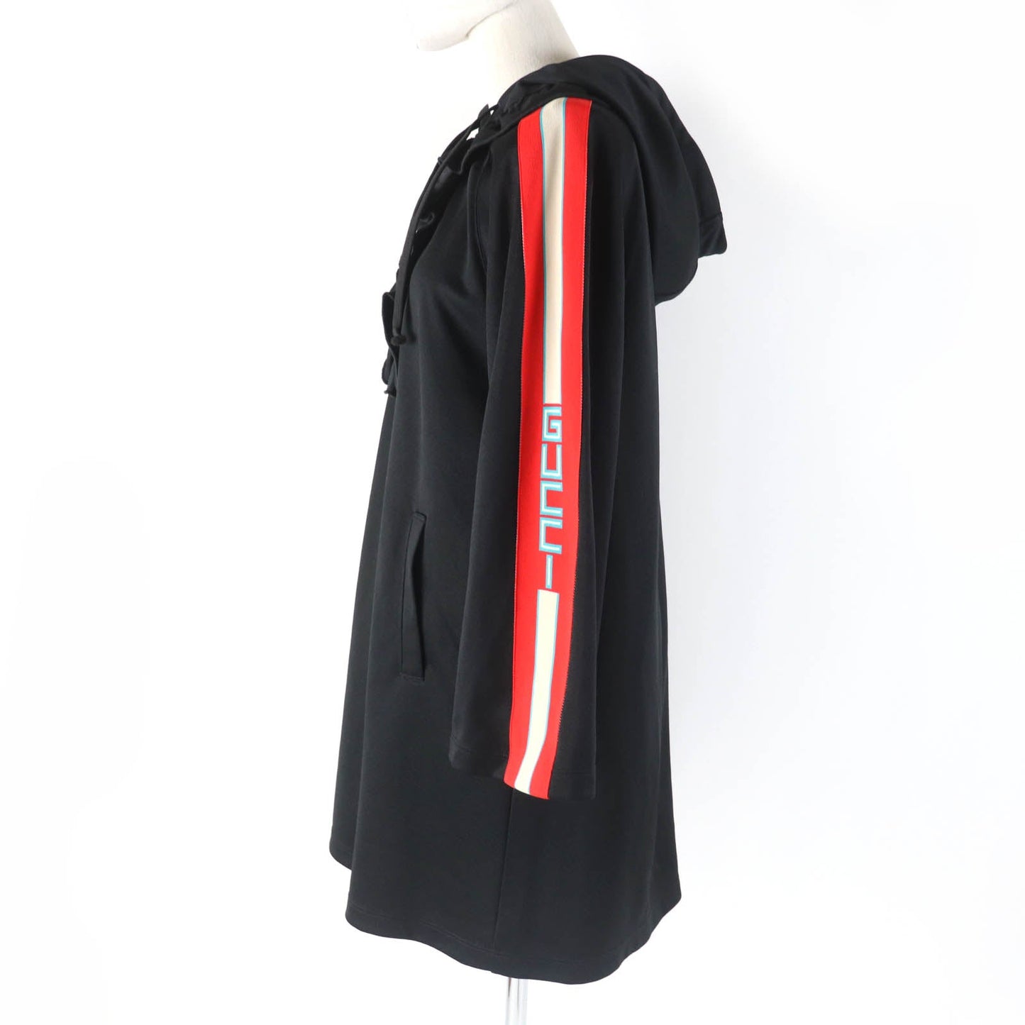 GUCCI one piece 502280 Main: 55% polyester, Main: 45% cotton, Part: 100% nylon black Women XS