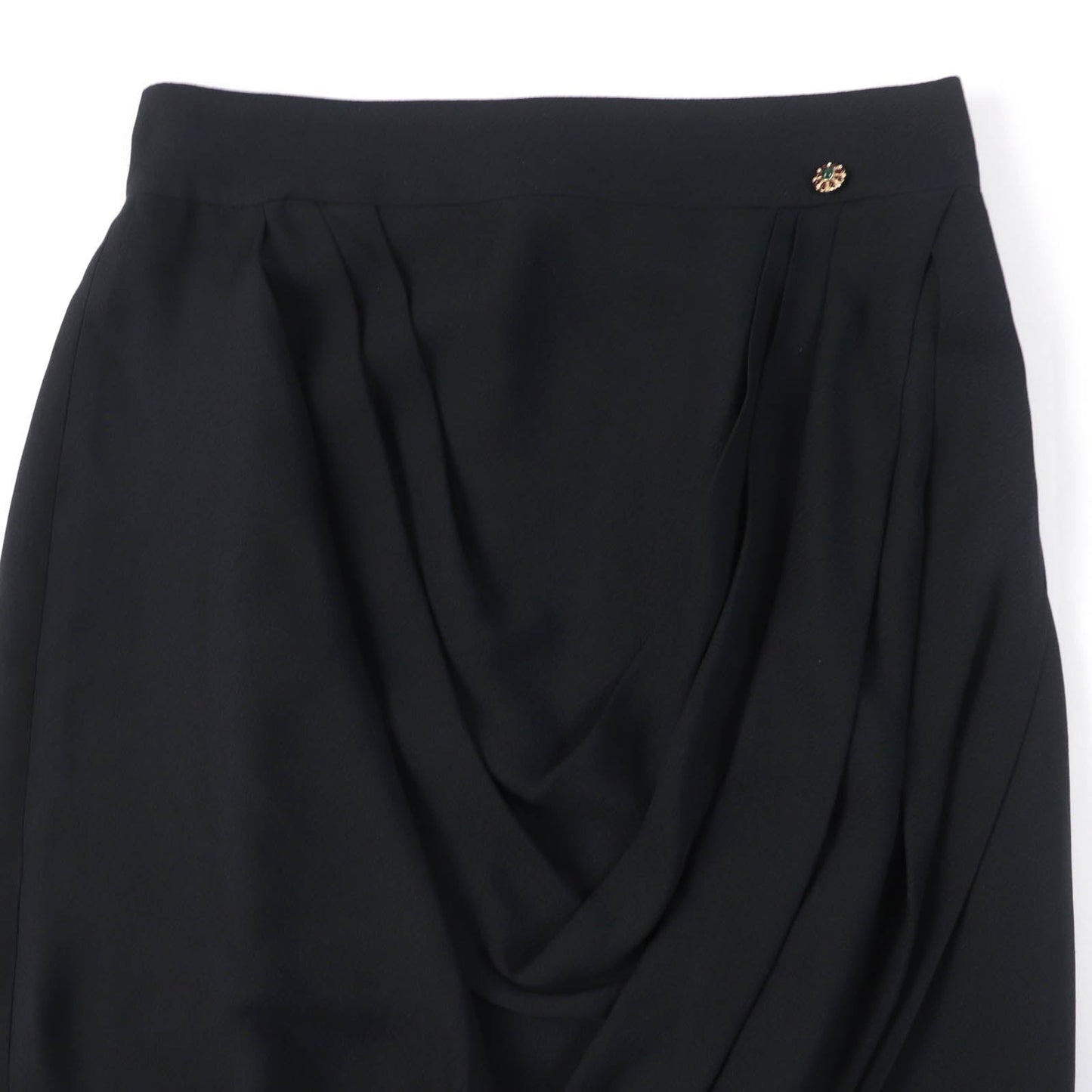 CHANEL Tight Skirt P43905V31200 Main: 100% silk, Lining: 100% silk black Women 40