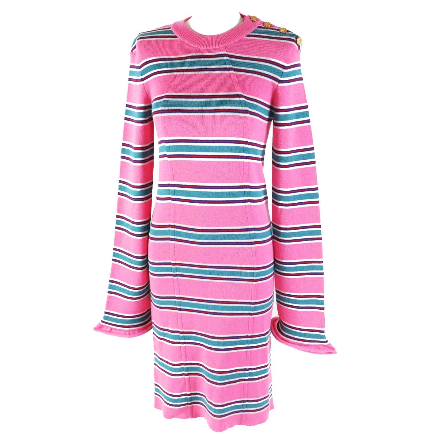 LOUIS VUITTON one piece Main: 100% wool Pink multi Women M