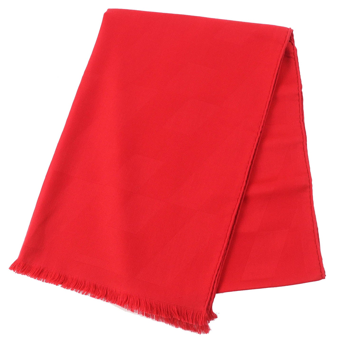 HERMES shawl 262223S Main: 85% cashmere, Main: 15% silk Red Etol Bias H Women