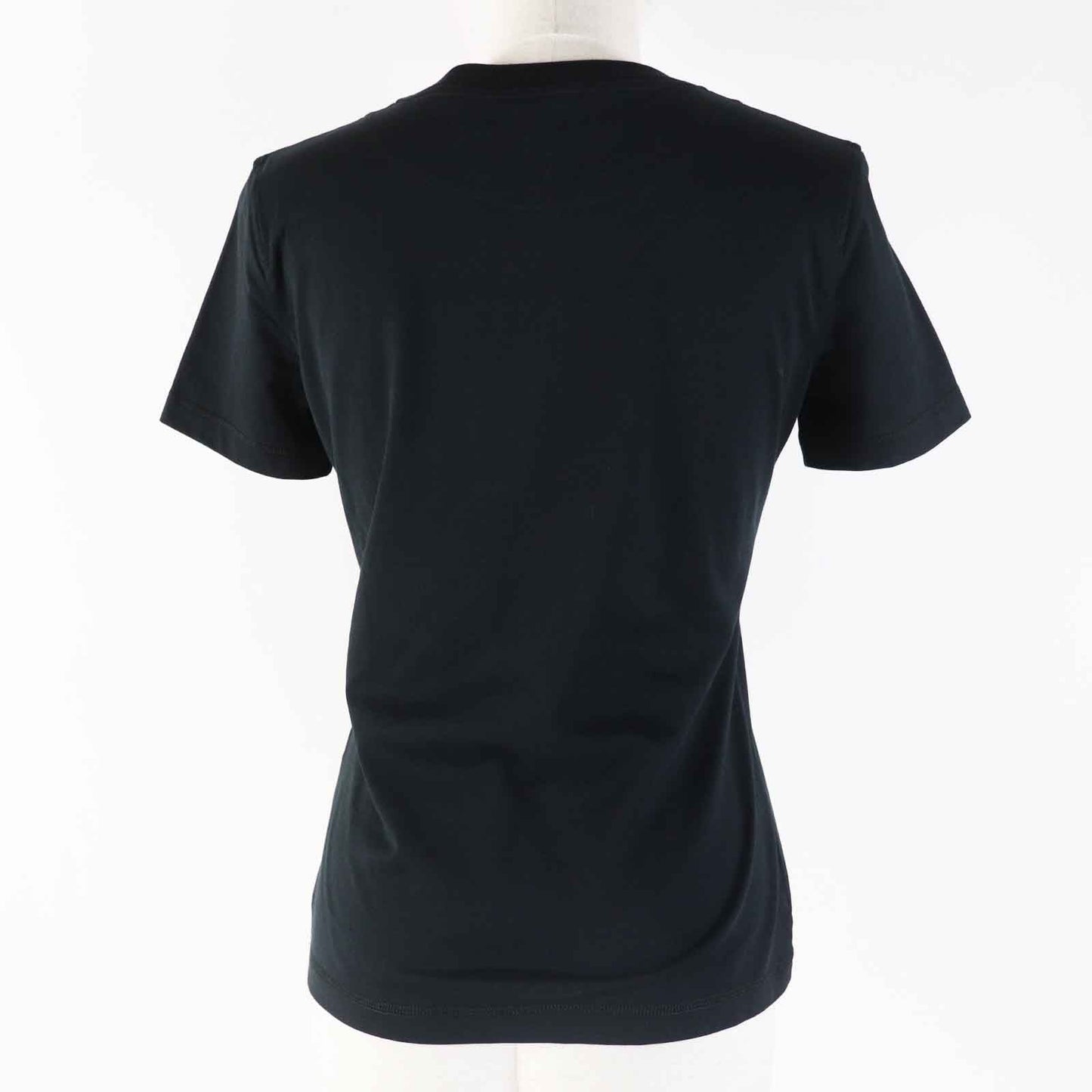 HERMES Short sleeve T-shirt 3H4611DL Main: 100% cotton black Do Re Boucles Women 34
