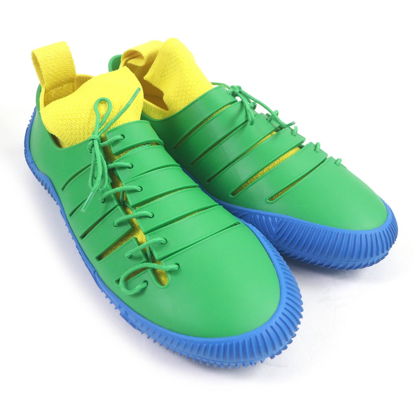 BOTTEGAVENETA Low cut sneakers Main: Rubber Green blue yellow CLIMBER SNEAKER mens 48