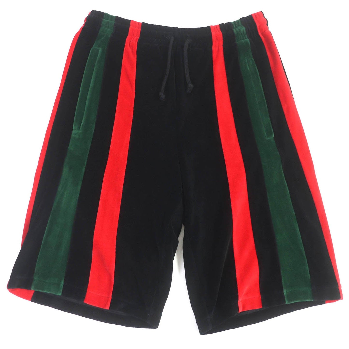GUCCI Shorts 587466 Outer: 85% cotton, Outer: 15% nylon, Lining: 100% cotton, Part: 100% polyester black mens XS