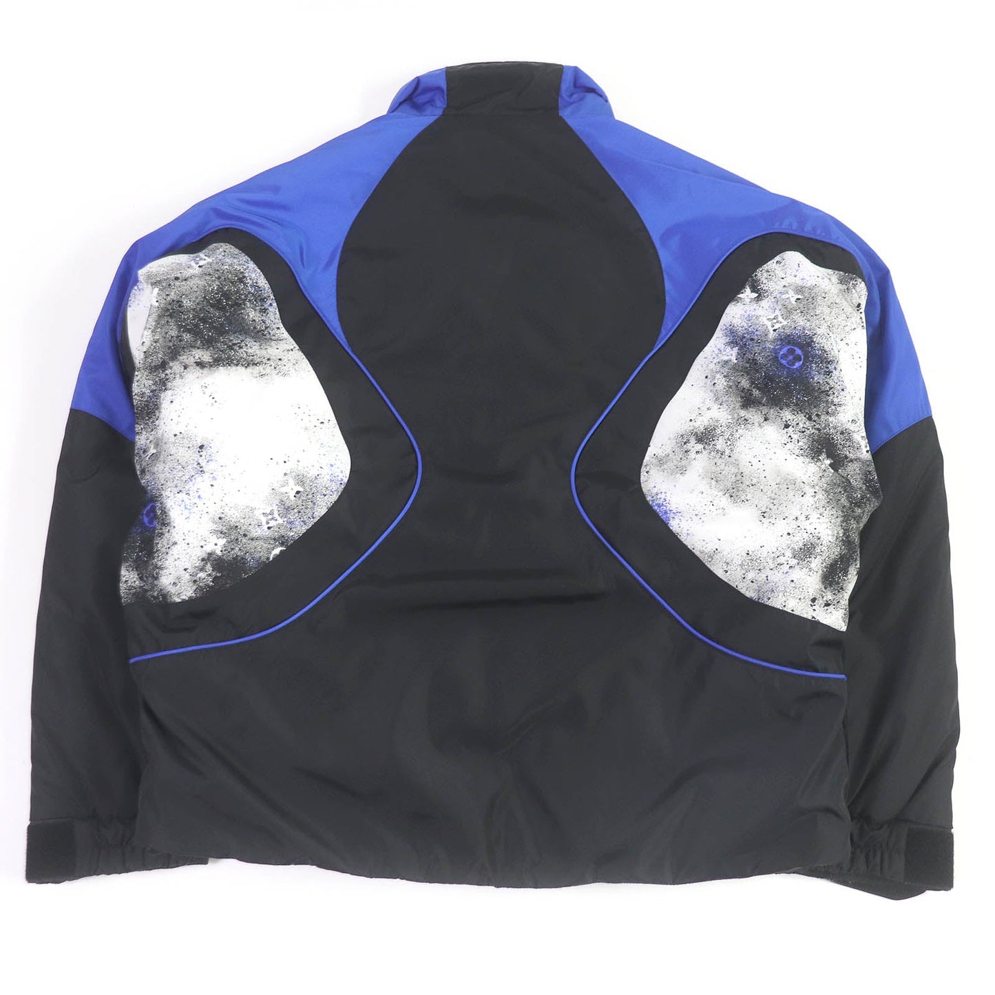 LOUIS VUITTON Nylon jacket HIB30WRWK Outer: 100% cotton, Lining: 51% cotton, Lining: 49% nylon, Filling: 100% nylon Black blue mens 52