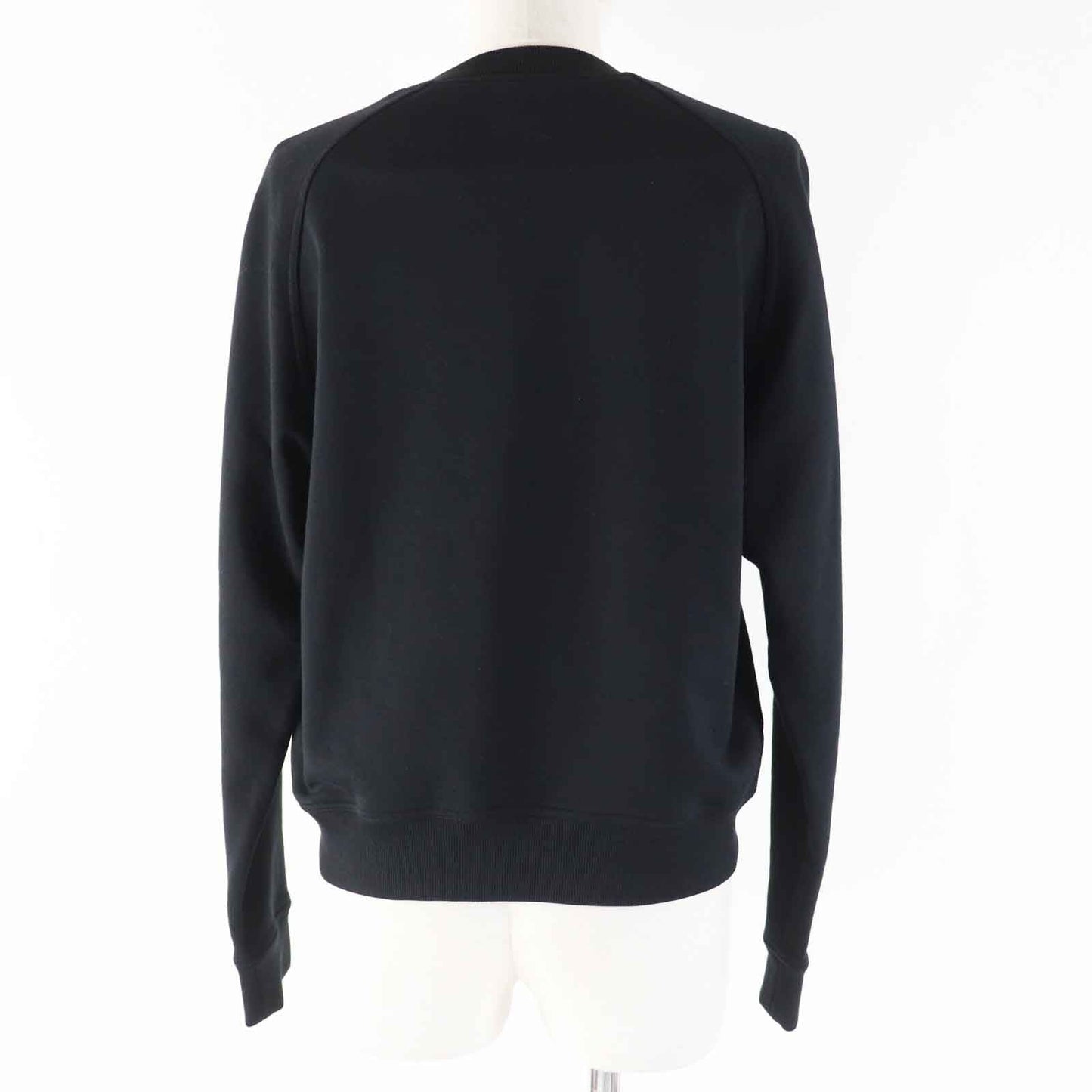 HERMES sweat 2E4609DQ Main: 100% cotton, Part: 96% cotton, Part: 4% polyurethane, Part: 100% rayon black Women 36
