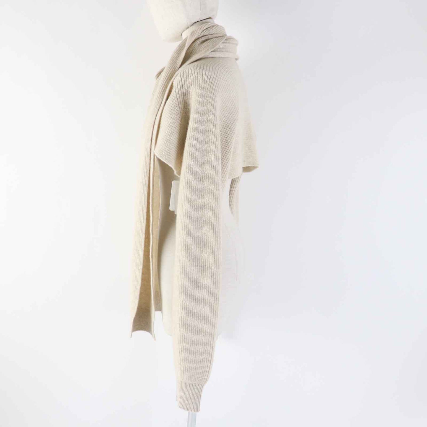 HERMES cardigan 3H2900D1 Main: 100% cashmere light beige Women 34