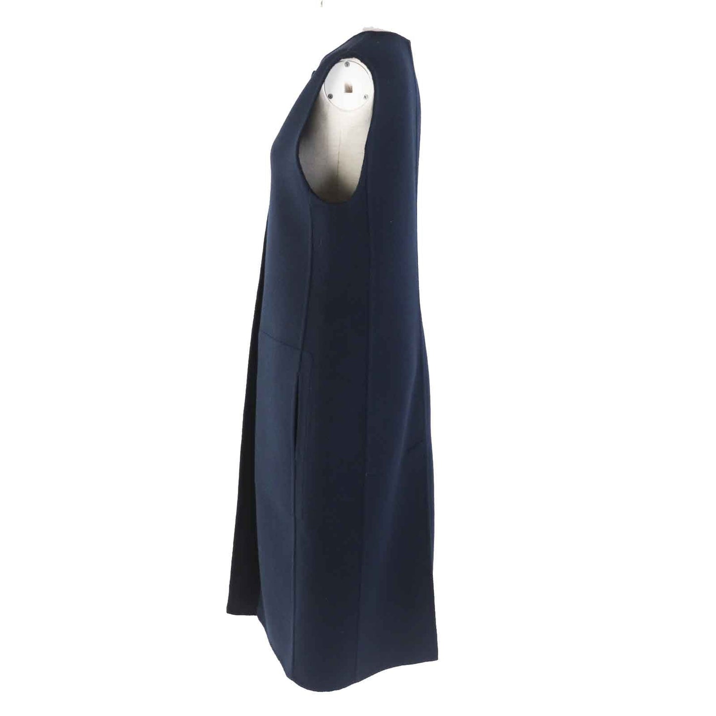 HERMES Vest 3H0198DB Main: 100% cashmere Navy Women 36
