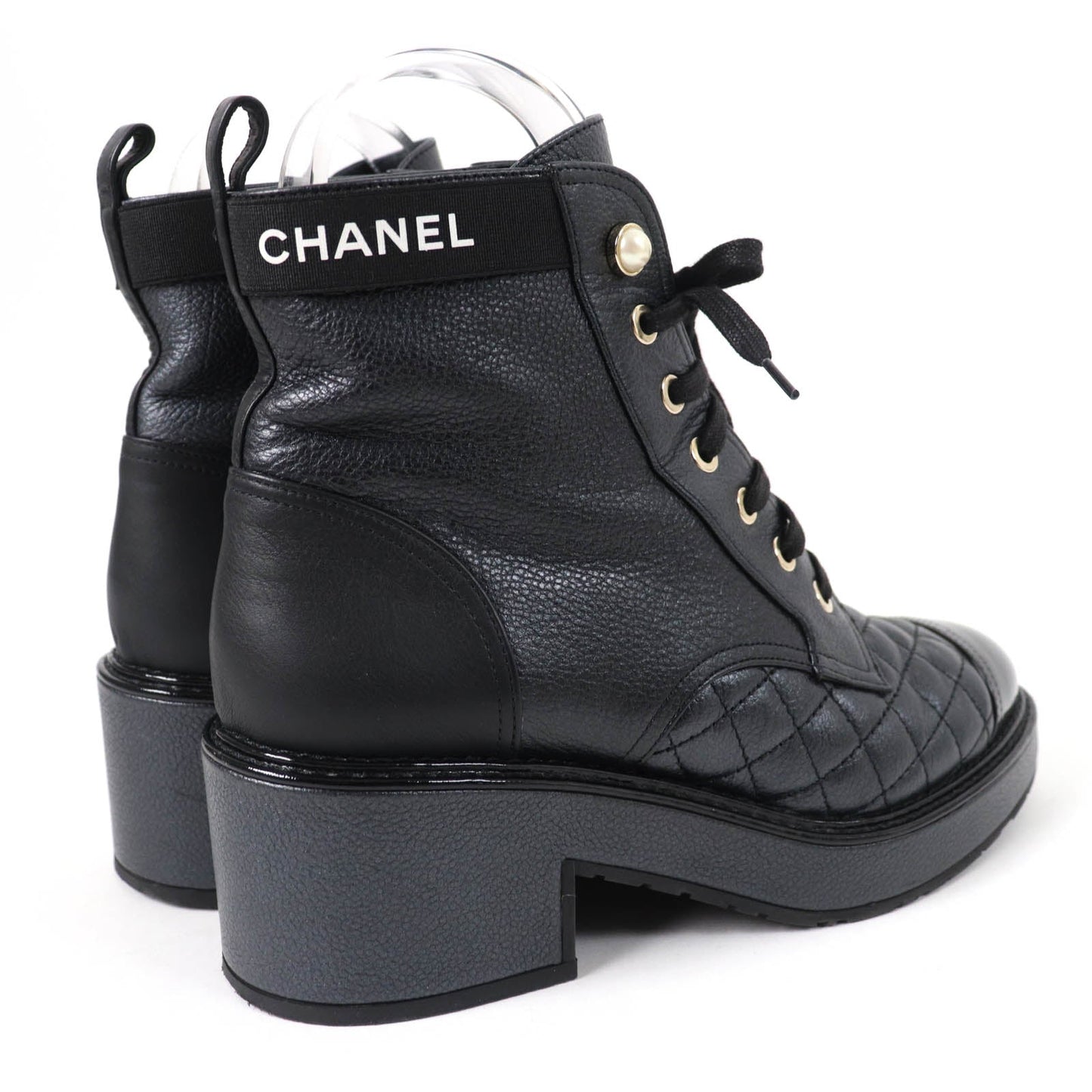 CHANEL Ankle boots G38514 Main: Leather black Women 37