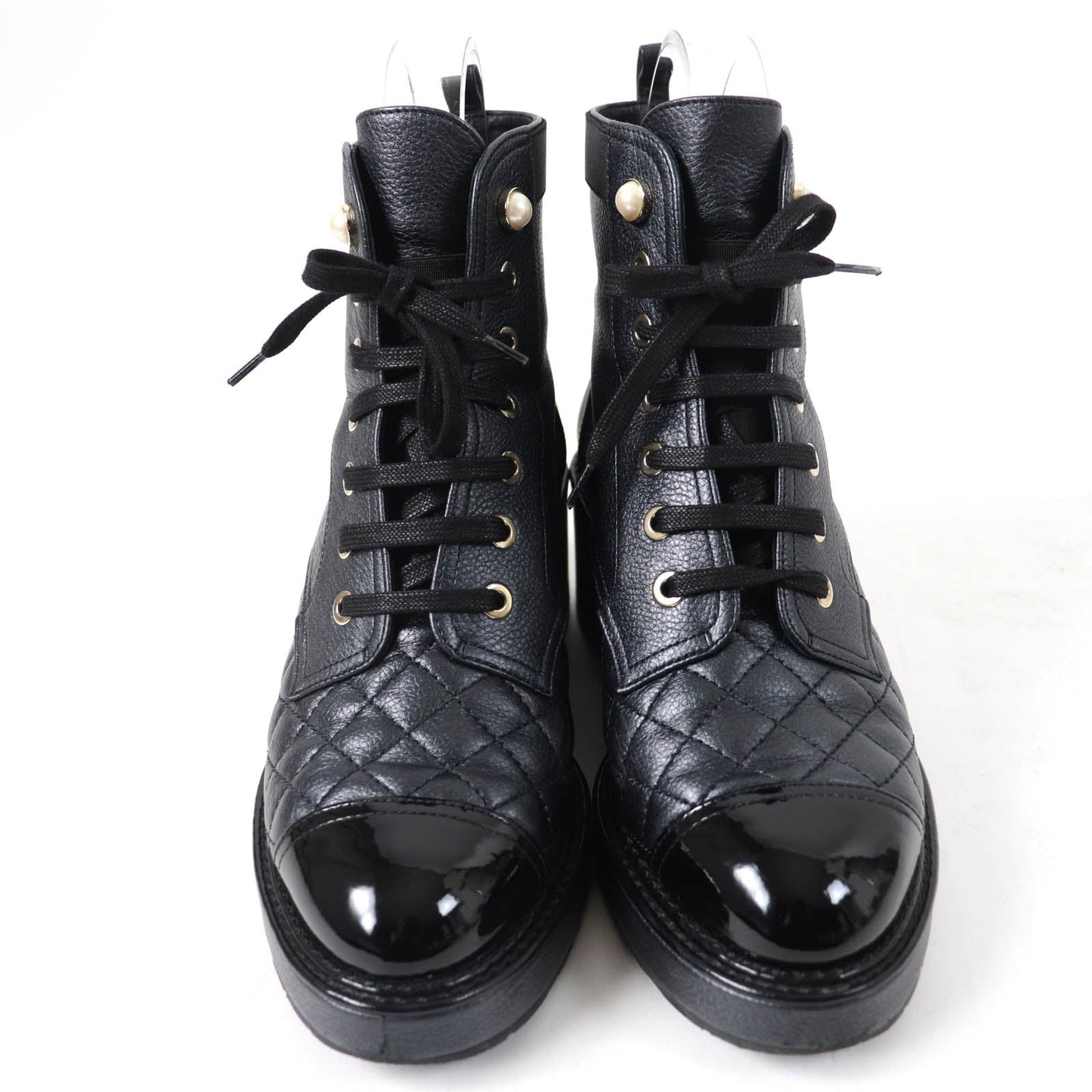 CHANEL Ankle boots G38514 Main: Leather black Women 37