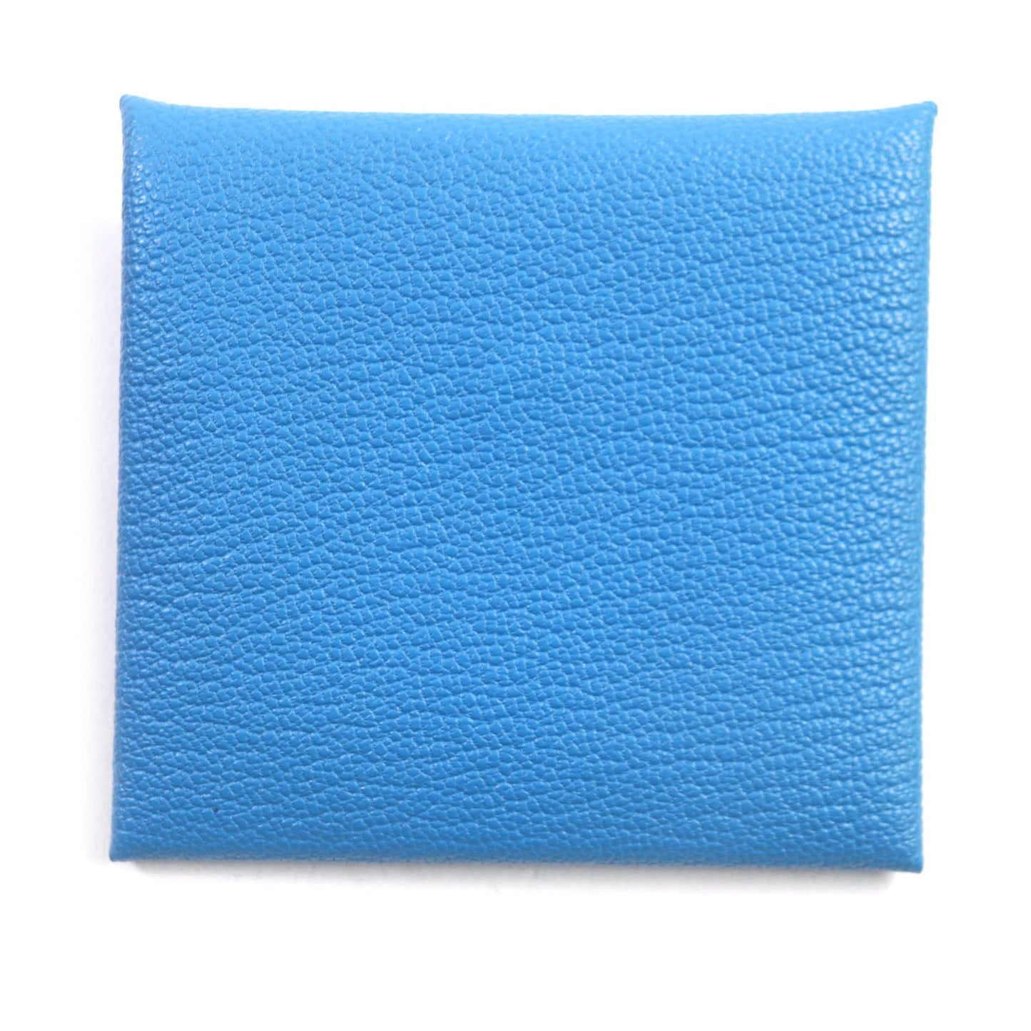 HERMES Coin case Main: Chevre Mysole Blue Zanzibar Mint Bastia Verso mens