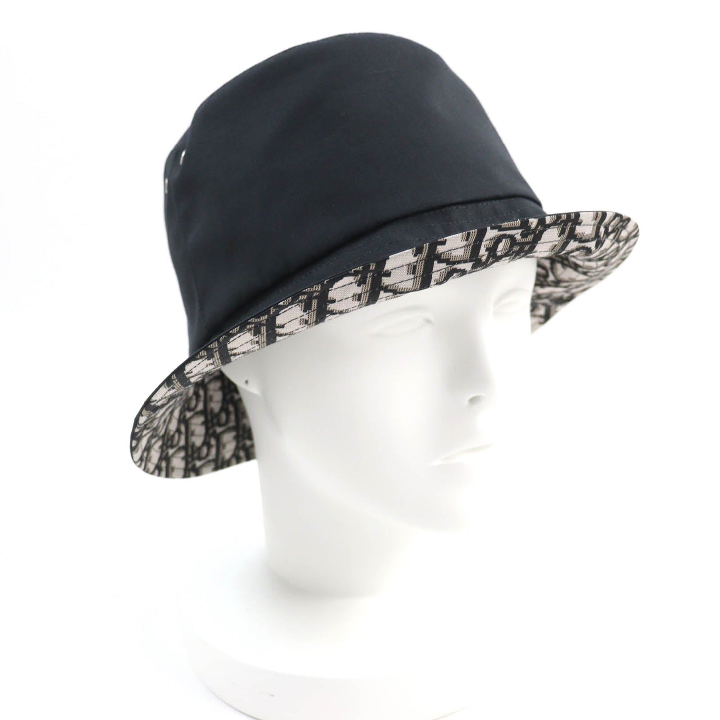 Christian Dior hat 95TDD923A130 Main: 53% polyester, 42% cotton, 5% polyurethane, Lining: 53% polyester, Lining: 42% cotton black TEDDY-D Women 58