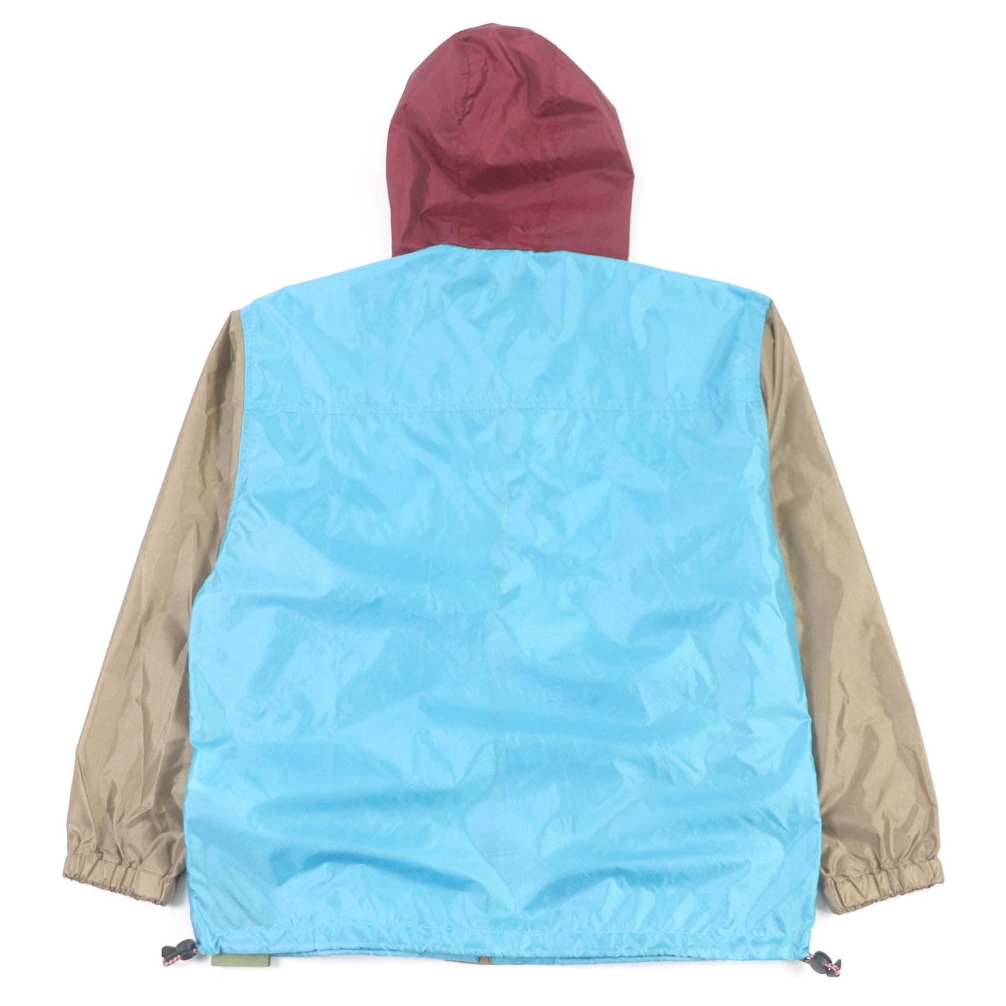 GUCCI Mountain Hoodie 740572 Main: 100% nylon, Part: 100% polyester, Leather part: Cowhide Blue type Multicolor mens 42