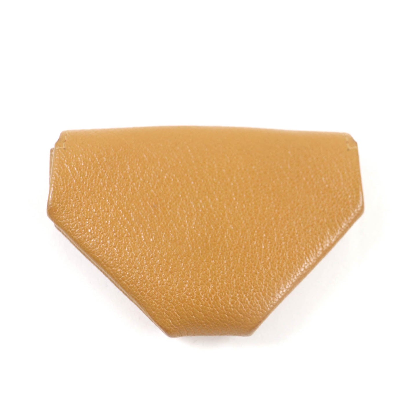HERMES Coin case Main: Chevre Mysole Brown pink Revan Cattle Women